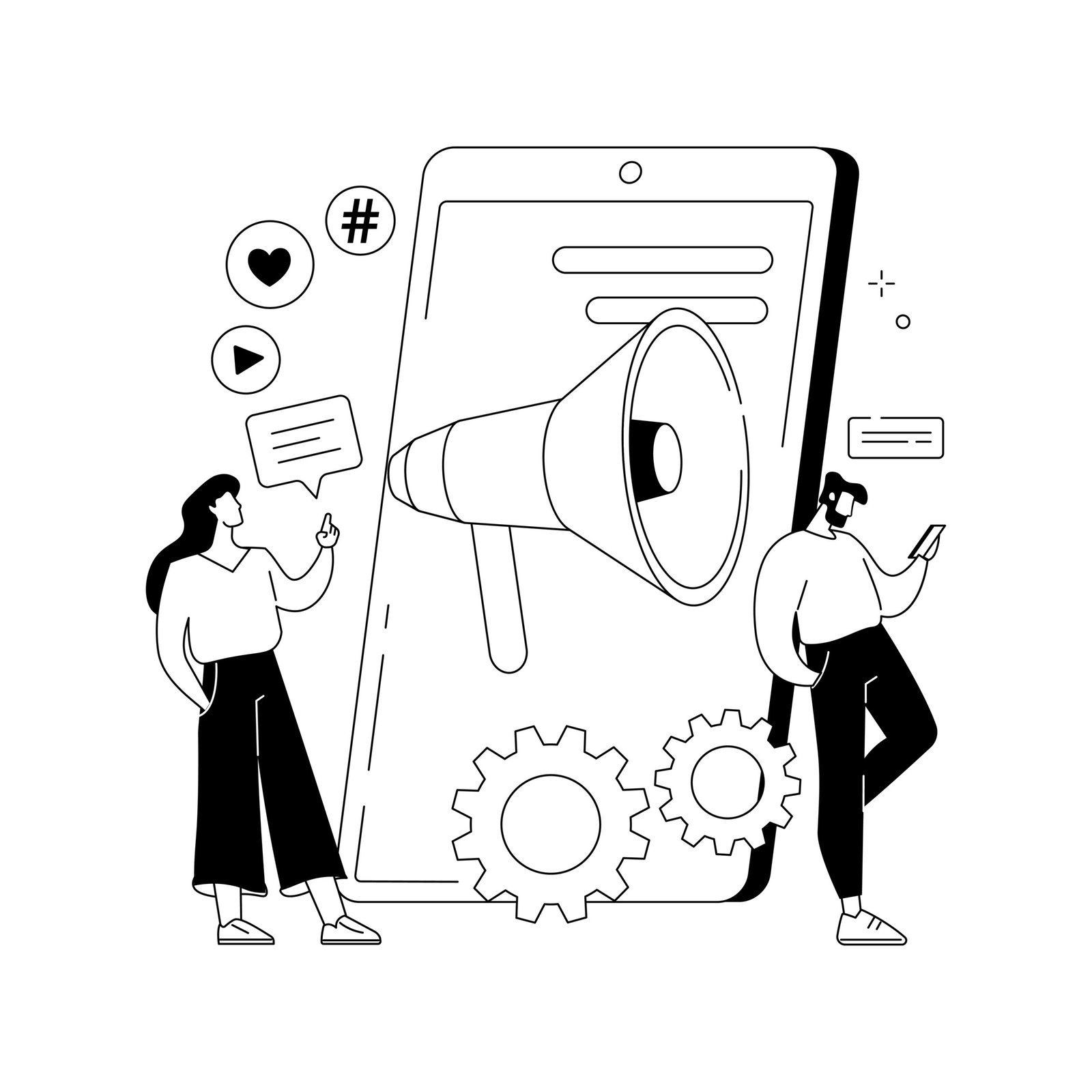 Social media marketing